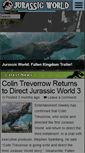 Mobile Screenshot of jurassicworlduniverse.com